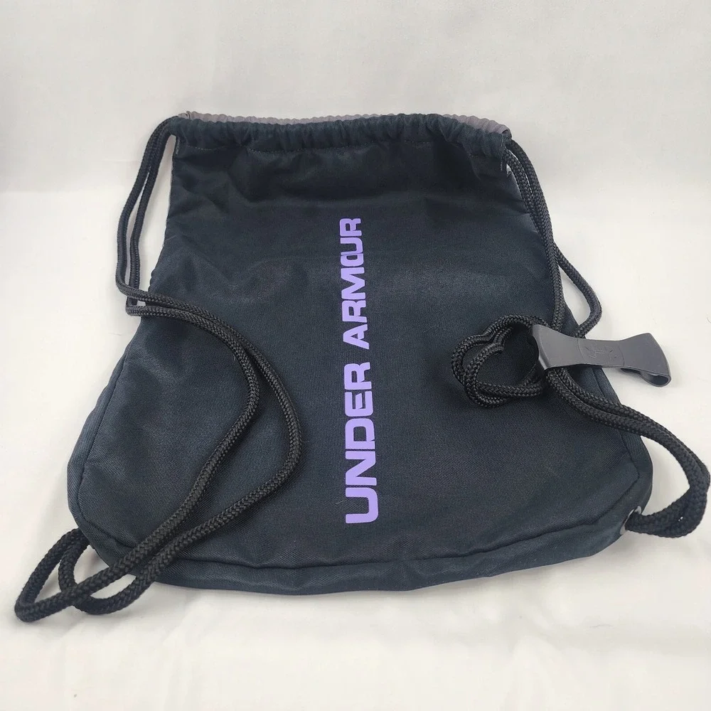 Under Armour Purple‎ sackpack drawstring backpack with drawstring holder Gray
